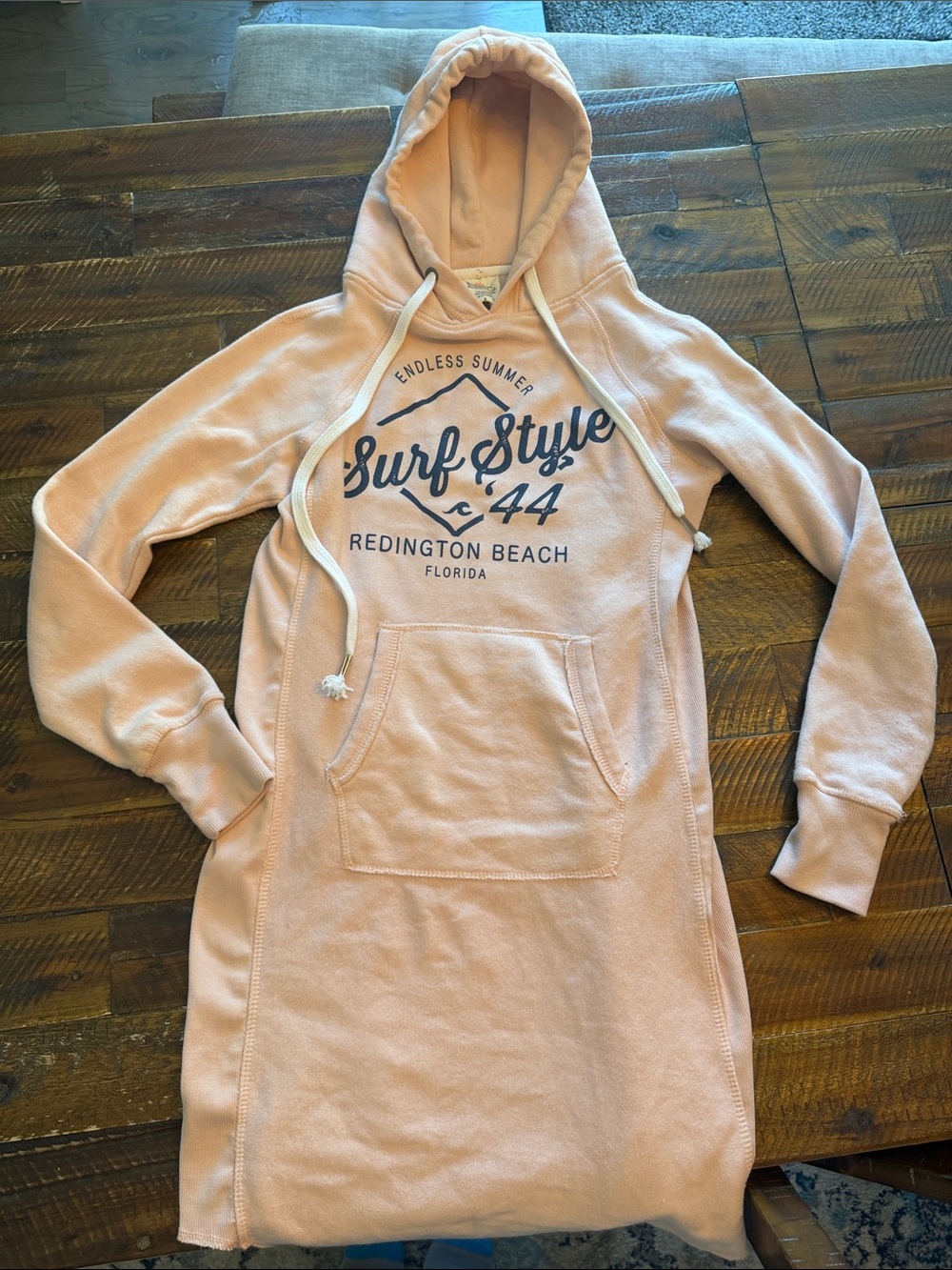Surf Style 44 Pink Hoodie Dress - Redington Beach